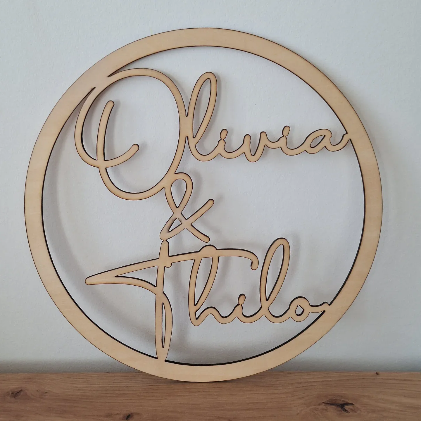 Namensring Olivia & Thilo