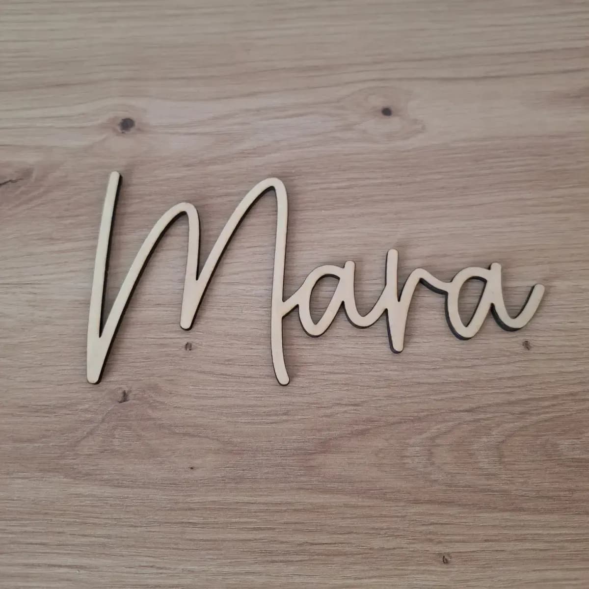 Namensschild Mara freistehend