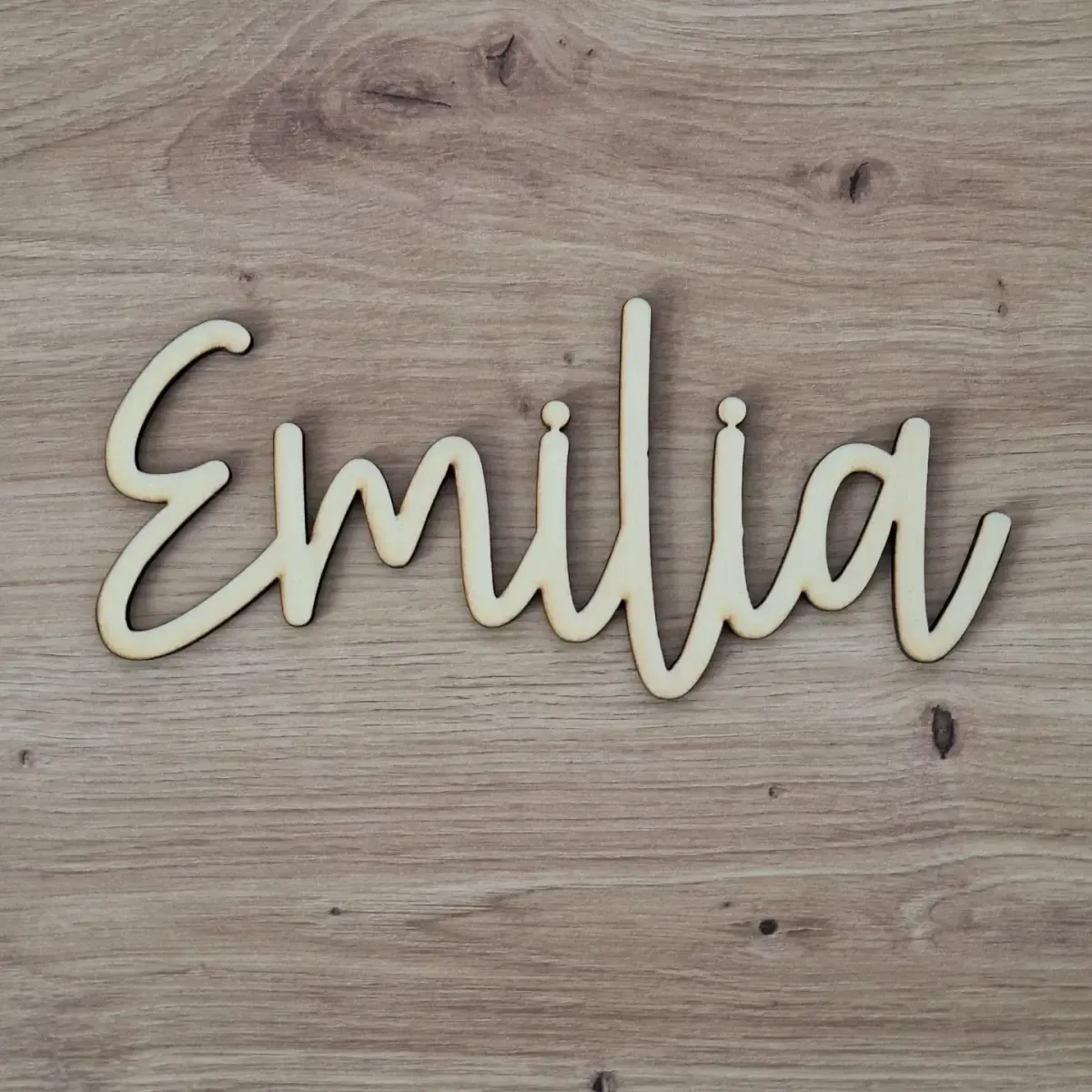 Namensschild Emilia freistehend