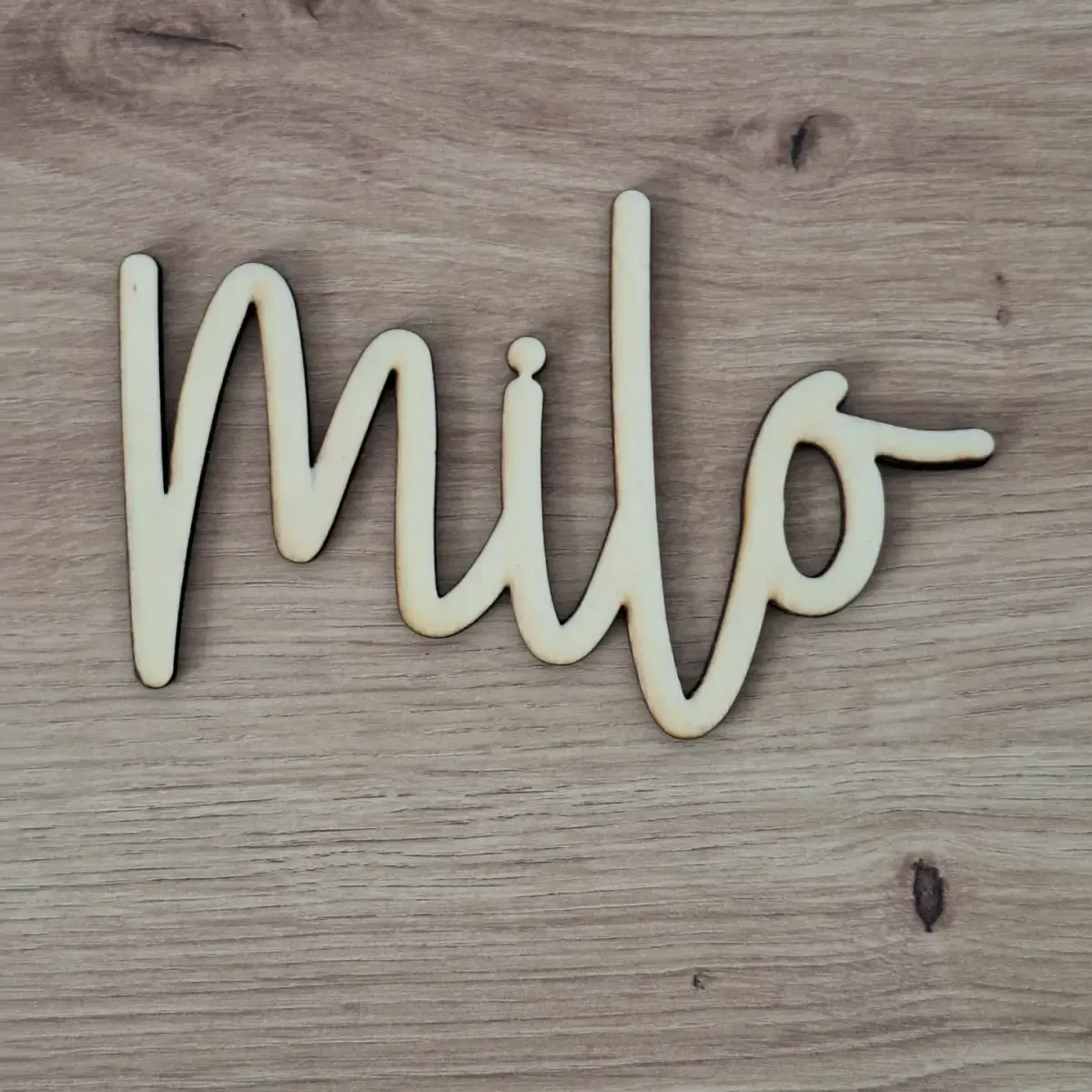 Namensschild milo freistehend