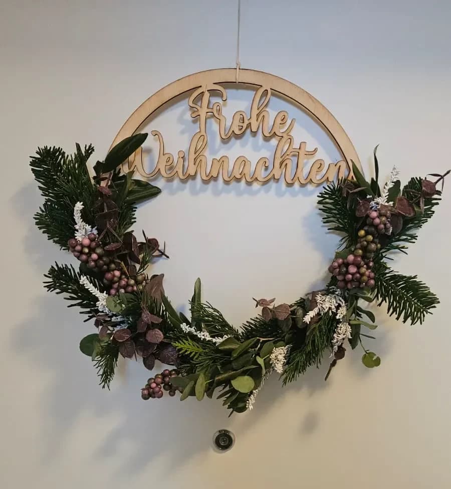 Türkranz Frohe Weihnachten
